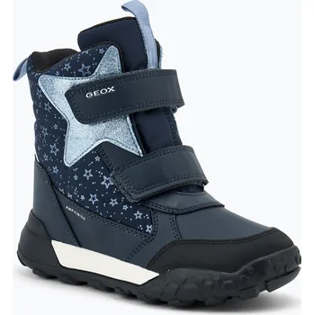 Dívčí sněhule Juniorské sněhule Geox Trekkyup ABX navy/light avio