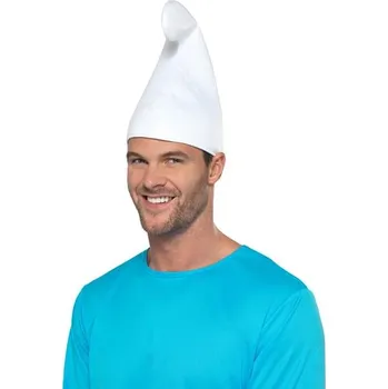 Karnevalový doplněk Funiglobal - Šmoulí čepice pro dospělé -