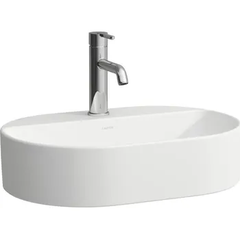 Umyvadlo Laufen Savoy umyvadlo 55x38 cm oválné na pult bílá H8129457571041
