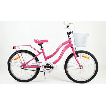 Městské kolo Rower FUNNY 20" City różowy – stylové městské kolo pro dívku