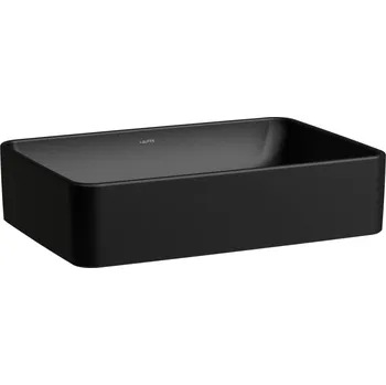 Umyvadlo Laufen Savoy umyvadlo 55x38 cm obdélníkový na pult černá H8169447161121