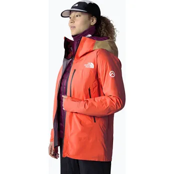 Dámská lyžařská bunda The North Face Summit Stimson Futurelight radiant orange/almond butter
