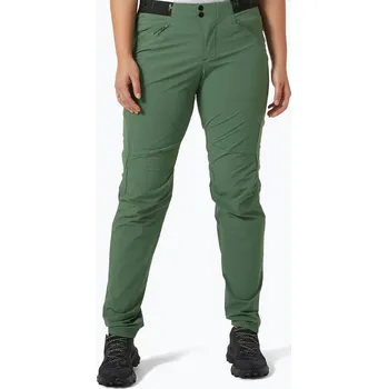 Dámské kalhoty Helly Hansen dámské kalhoty Rask Light Softshell zelené 63049_476