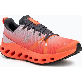 Dámská móda Dámské běžecké boty On Cloudsurfer Trail Waterproof mauve/flame