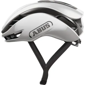 Cyklistická přilba Přilba Abus Gamechanger 2.0 silniční třpytivě stříbrná L (57-61