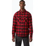 Pánská košile Helly Hansen Lokka Organic Flannel red buffalo check