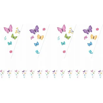 Girlanda vlaječky Motýlci Motýli jarní sada délka 5 m na Narozeniny