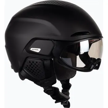 Lyžařská helma Alpina Alto V black matte