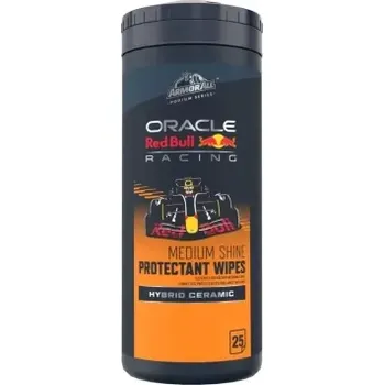 ARMOR ALL Oracle Red Bull Racing Medium Shine Protectant Wipes - Čisticí ubrousky na interiér 25ks