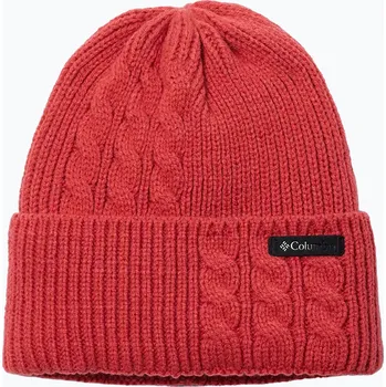 Čepice Dámská zimní čepice Columbia Agate Pass Cable Knit daredevil
