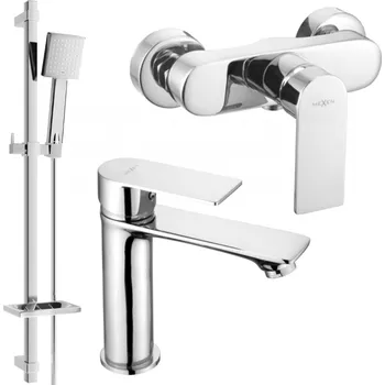 Vodovodní baterie Mexen Royo DQ45 sprchová sada, chrom - 72204DQ45-00 Bateriové soupravy