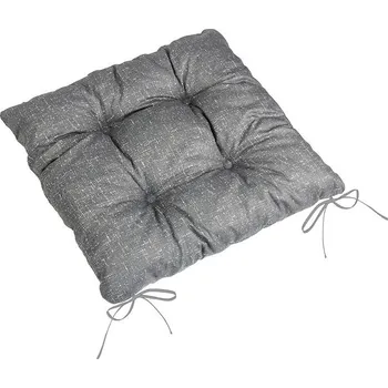 Podsedák Sedák LADA prošívaný Šedá,Bílá - 40x40 cm