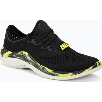 Pánské pantofle Pánské boty Crocs LiteRide 360 Marbled Pacer black/citrus