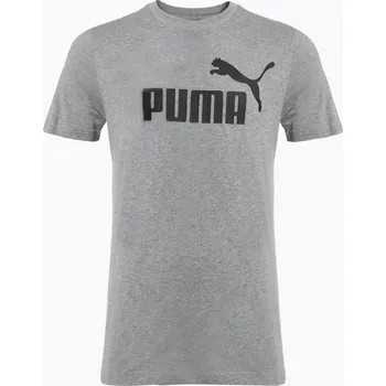 Pánské tričko Pánské tričko PUMA ESS No. 1 Logo Tee medium gray heather