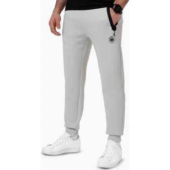 Pánské kalhoty Pánské kalhoty Pitbull Dogwood Track Pants white/blue