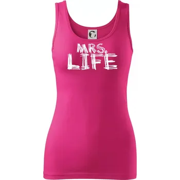 Dámské oblečení Mrs. Life - Dámské tílko - XS ( Purpurová )
