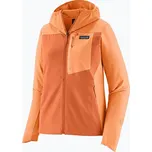 Dámská softshellová bunda Patagonia R1 CrossStrata Hoody rock meloun