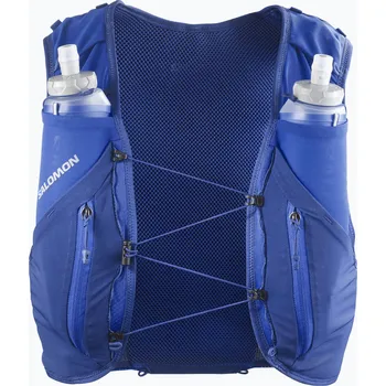 Sportovní batoh Běžecká vesta Salomon Advance Skin 12 nautical blue/limoges