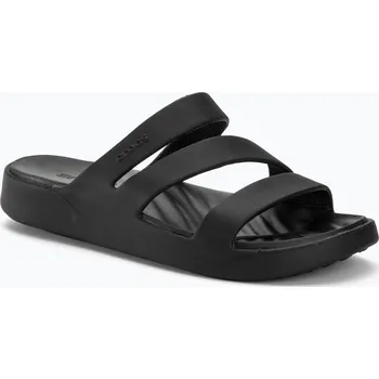 Dámské pantofle Dámské nazouváky Crocs Getaway Strappy black