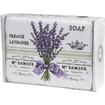 Mýdlo MÝDLO 200g FRENCH LAVENDER (levandule) v dárkovém balení