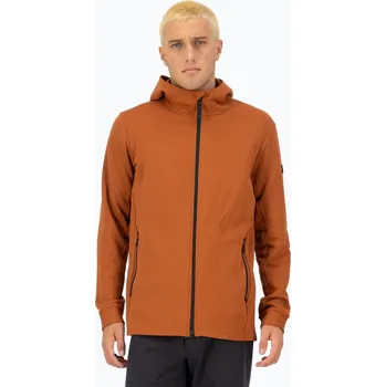 Pánská mikina Pánská mikina Mons Royale Arcadia Merino Fleece Hoody ginger