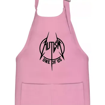 Kuchyňská zástěra Autism one of us - Dětská zástěra na vaření - Univerzální velikost ( Růžová )