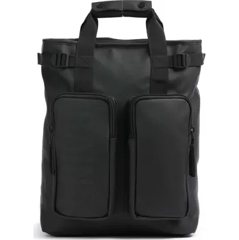 Městský batoh Rains Texel Taška na záda 44cm, 16L, černá, umělé vlákno, 186455