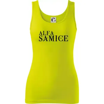 Alfa Samice - Dámské tílko - 2XL ( Limetková )