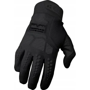 Cyklistické rukavice SEVEN RUKAVICE RIVAL ASCENT ČERNÉ VELIKOST XXL