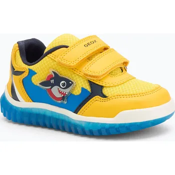 Chlapecké tenisky Dětské boty Geox Lightyloo yellow/sky