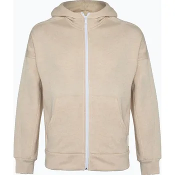 Dámská mikina Dámská mikina Adidas Studio Lounge Fleece Full Zip botanic beige mel