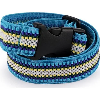 Opasek Dětský pásek pružný šíře 2,5 cm - 2 modrá