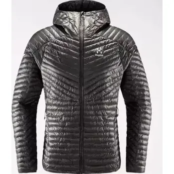 Pánská větrovka Haglöfs L.I.M Mimic hood pánská bunda tmavě šedá vel. M