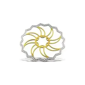 Brzdový kotouč Alligator HK-R18 brzdový kotouč 160 mm žlutá