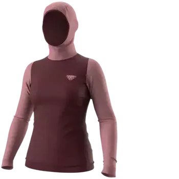 Dynafit Tigard Merino Hoody dámské tričko dlouhý rukáv Mokarosa vel. L
