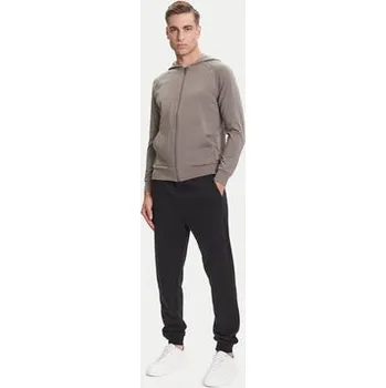 Pánská mikina BOSS Mikina Mix&Match 50515313 Hnědá Regular Fit XL