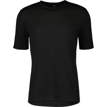 cyklistický dres SCOTT cyklistické triko Commuter Merino léto Černá M Pánské