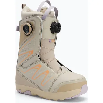 Boty na snowboard Dámské snowboardové boty Salomon Ivy Boa SJ Boa W cream/peach fuzz/orchid petal