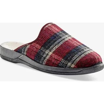 Pánské žabky Pohodlné pánské pantofle bordó 42