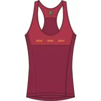 cyklistický dres Dotout Metro dámský dres bez rukávu Bordeaux/Red vel. S