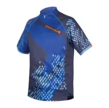 cyklistický dres Endura Hummvee Ray II pánský dres modrá vel. S