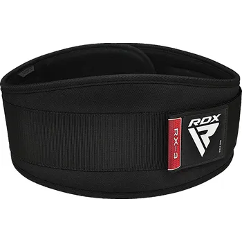 Opasek na cvičení Vzpěračský opasek RDX Weightlifting 6" Neoprene Gym X3 black
