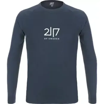 Pánské tričko 2117 of Sweden Huli pánské triko dlouhý rukáv Navy vel. L