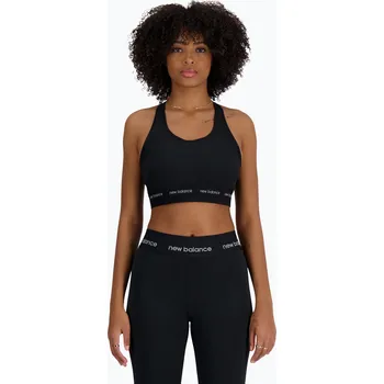 Podprsenka Podprsenka New Balance Sleek Pace Medium Support black