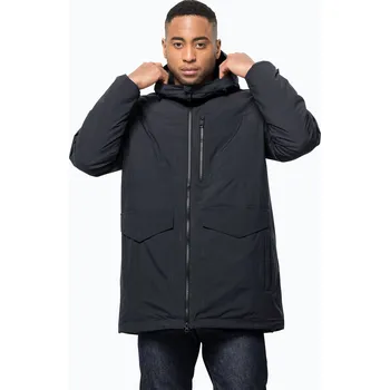 Pánské oblečení Pánská péřová bunda Jack Wolfskin Koenigsbau Parka dark navy