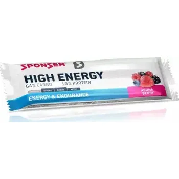 Sponser High Energy tyčinka berry 45 g