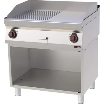 Kuchyňský gril RM GASTRO Grilovací deska kombinovaná FTHR 70/80 E RedFox