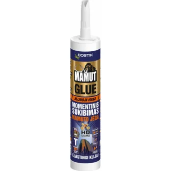 Průmyslové lepidlo Montážní lepidlo Bostik Mamut EE 290ML