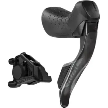 Brzdová páka Rival AXS HRD E1 pravá řadící / brzdová páka a třmen Flat Mount, vedení 1800 mm