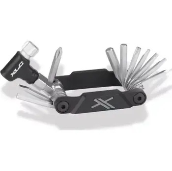 Multiklíč XLC TO-M14 Q-Serie TO-M14 12 funkcí černá/stříbrná